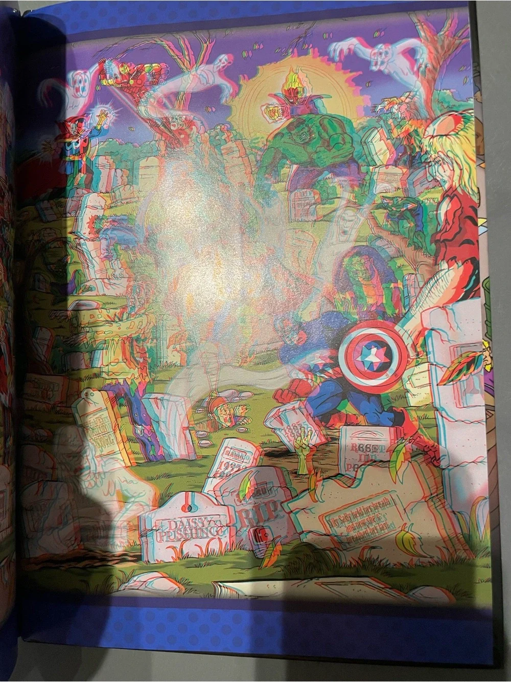 Marvel interactive look